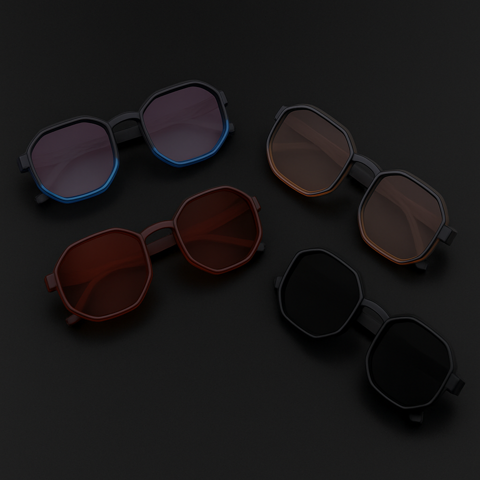 modern style with octagonal shape