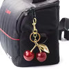 Cherry charm keychain for bag